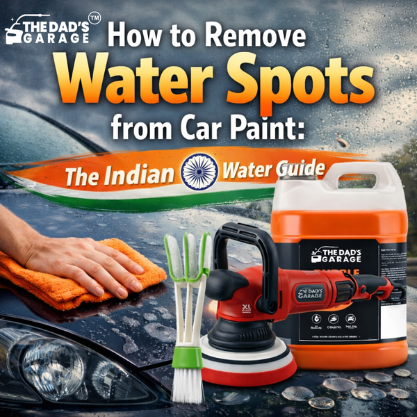 How to Remove Water Spots from Car Paint: The Indian Hard Water Guide