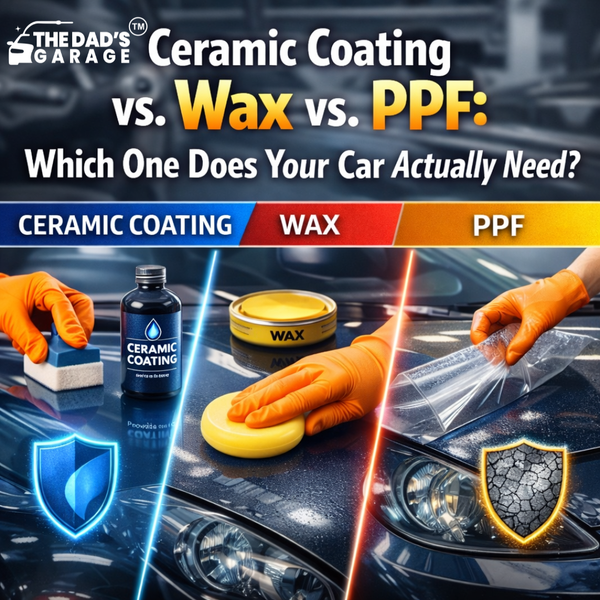 Ceramic Coating vs. Wax vs. PPF: Which One Does Your Car Actually Need?