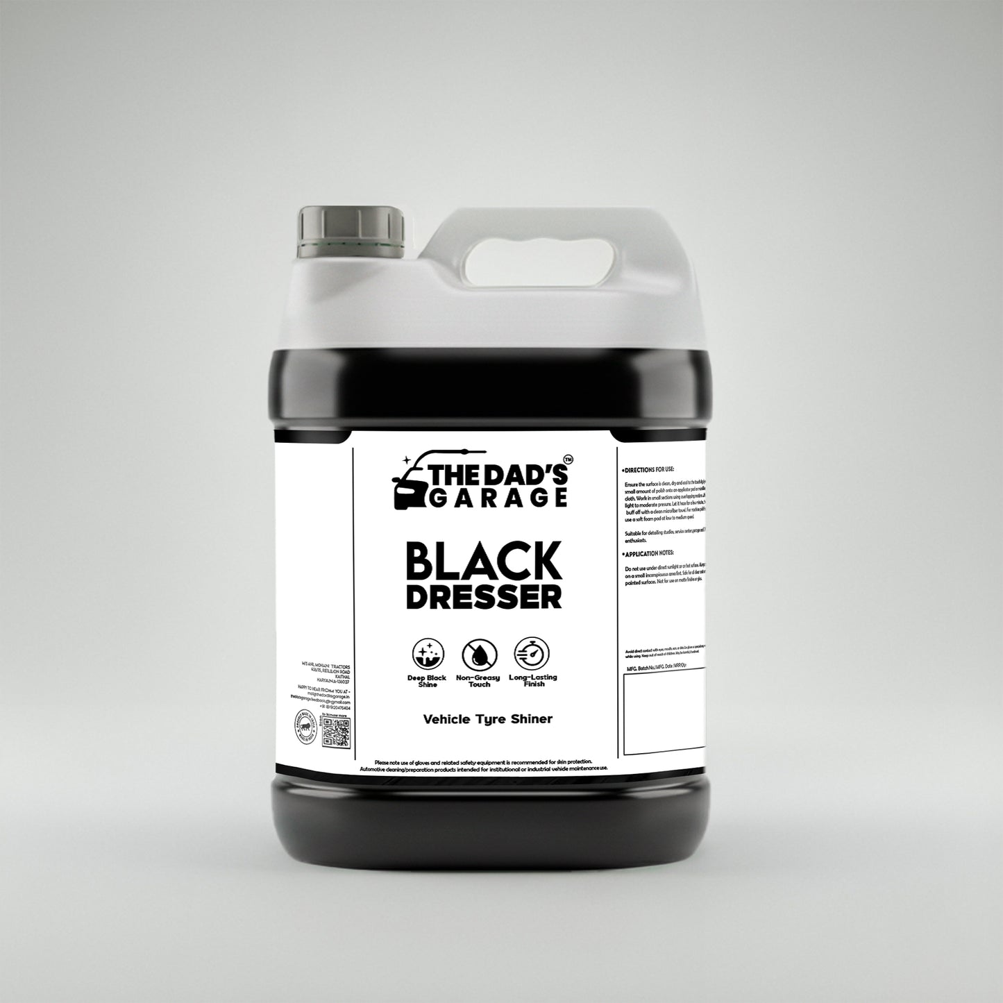 The Dad Garage - Black Dresser-5L