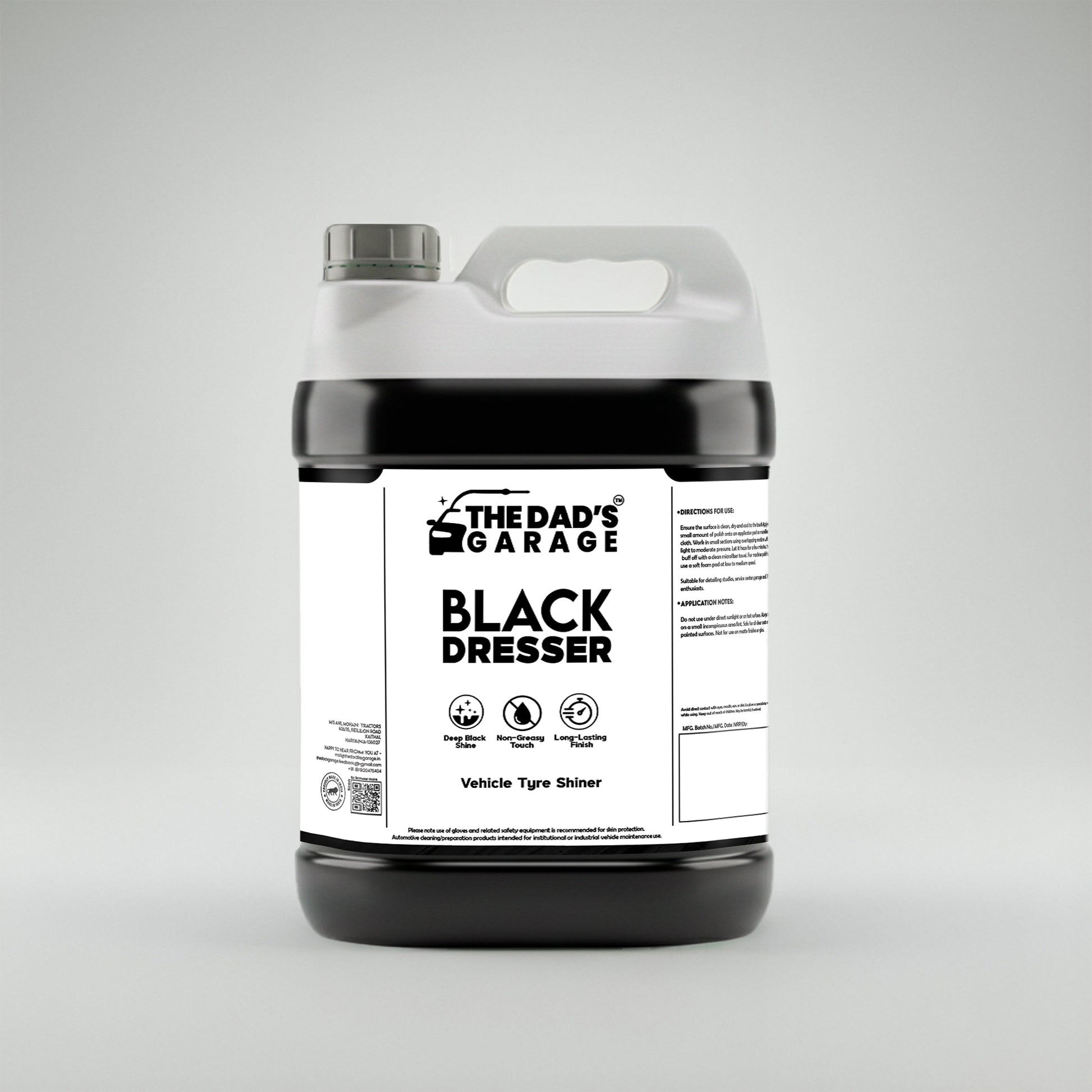 The Dad Garage - Black Dresser-5L