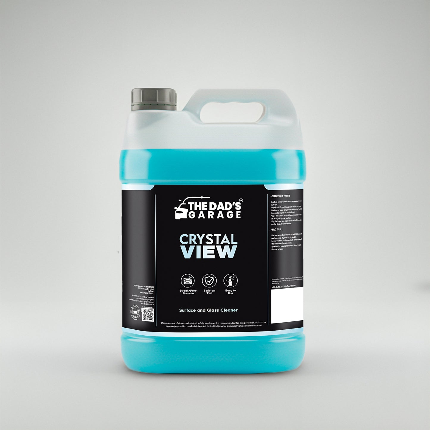  The Dad Garage - Crystal Wash (Glass Cleaner)-5l