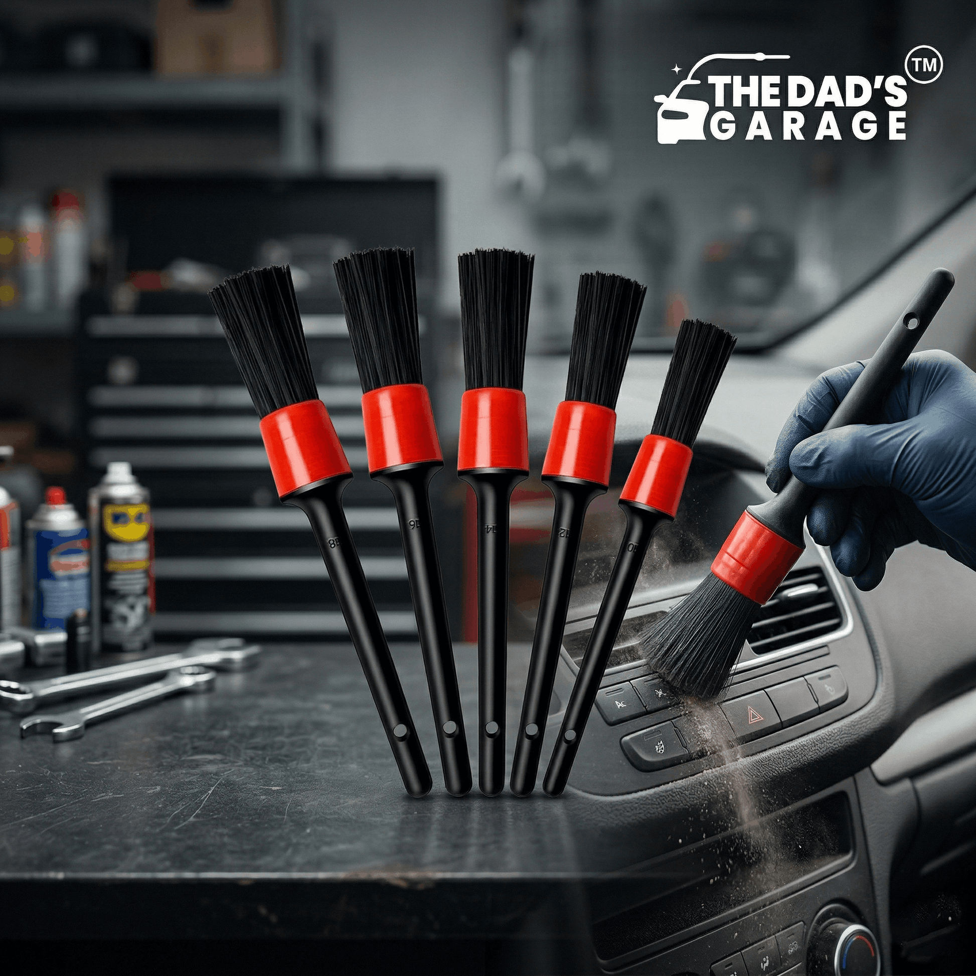 The Dad Garage - Detailing Brush-1