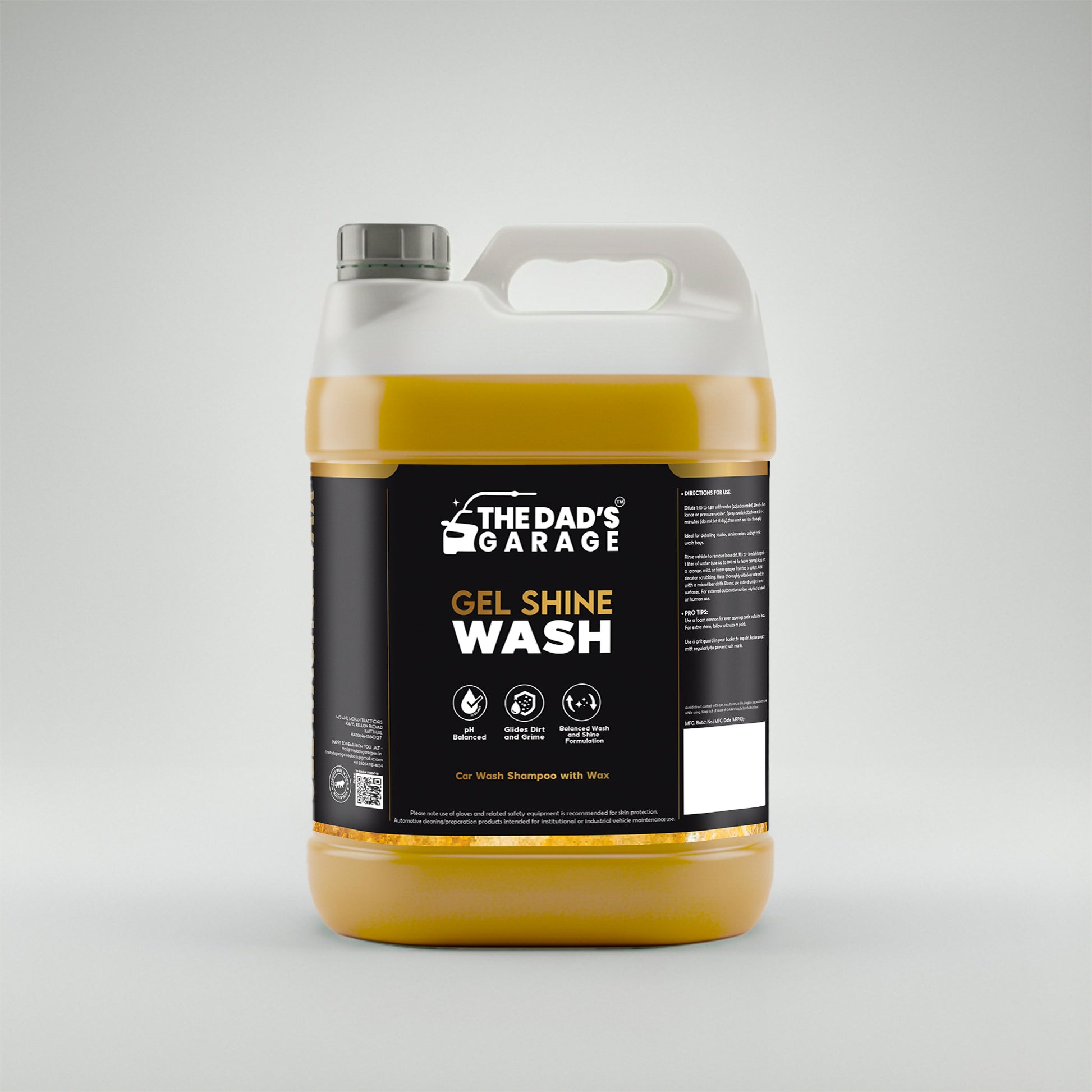 The Dad Garage - Gel Shine Wash - 5L