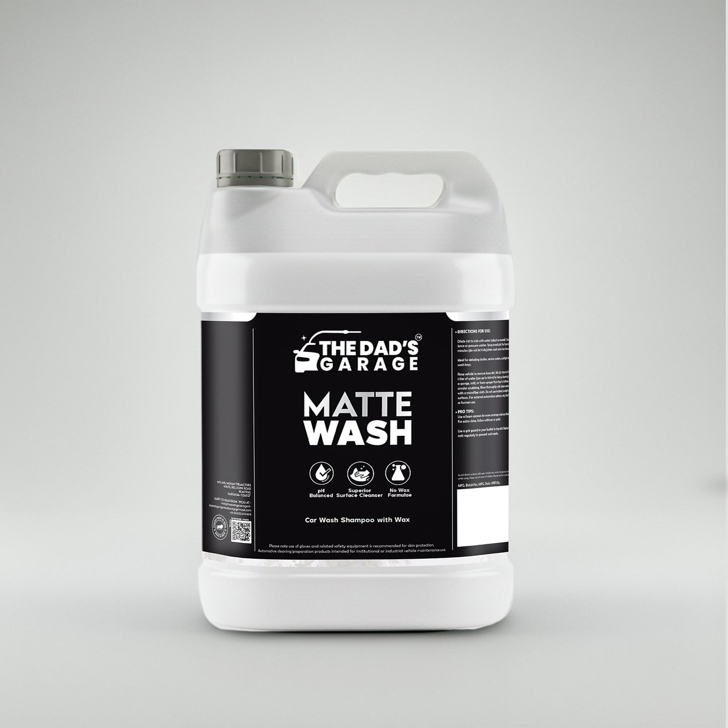 The Dad Garage - Matte Wash - 5L