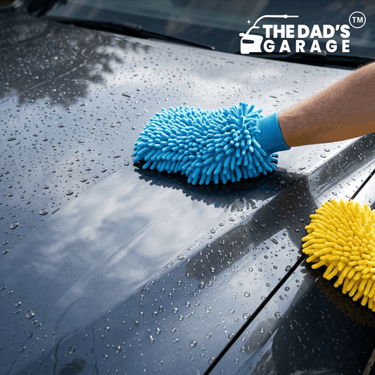 The Dad Garage - Microfiber Towel Gloves-1